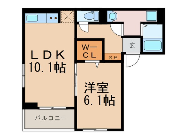 善進荘の物件間取画像